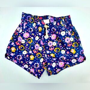 Amazon Essentials Floral Shorts Girls Sz 6-7 NWOT